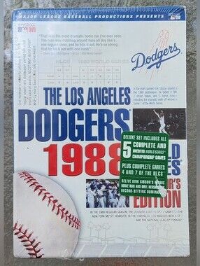 New Los Angeles LA Dodgers: 1988 World Series Collectors Edition (DVD, 7-Disc)